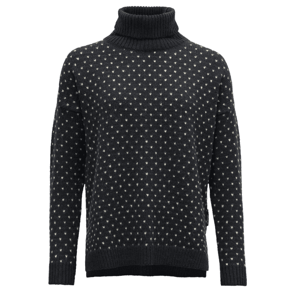 Sveter Devold Sorisen Wool Sweater Women 284A INK/GREY