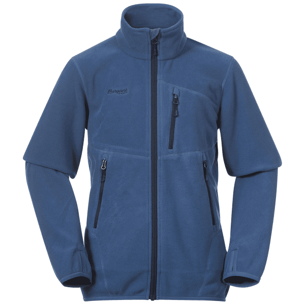 Mikina Bergans Runde Youth Jacket North Sea Blue