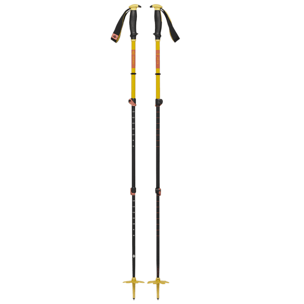 Palice Black Diamond TRAVERSE 3 SKI POLES Sulphur Green