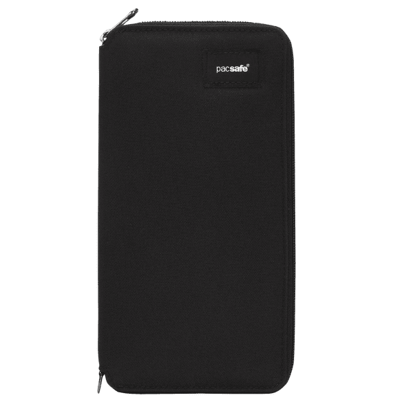 Peňaženka Pacsafe RFID Safe Travel Wallet 100 Black