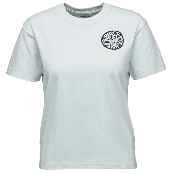 Tričko krátky rukáv Black Diamond Rope Badge SS Tee Women Belay Blue