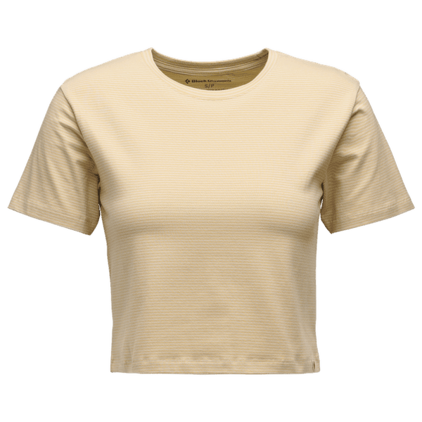 Tričko krátky rukáv Black Diamond BD Stripe SS Tee Women White Oak-Off White