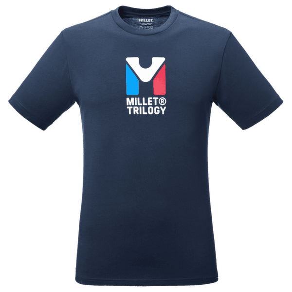 Tričko krátky rukáv Millet Chamonix Trilogy TS SS Men SAPHIR NEW