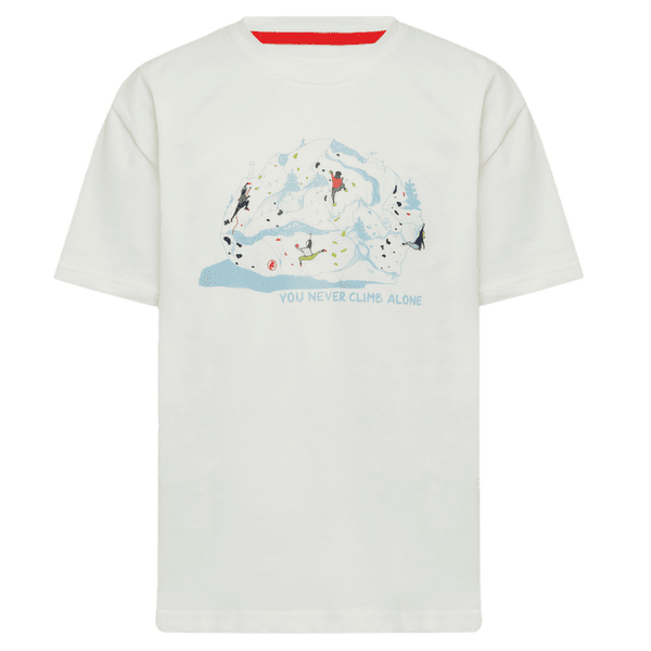 Tričko krátky rukáv Mammut MAMMUT BASE T-SHIRT CLIMBING KIDS white 0243