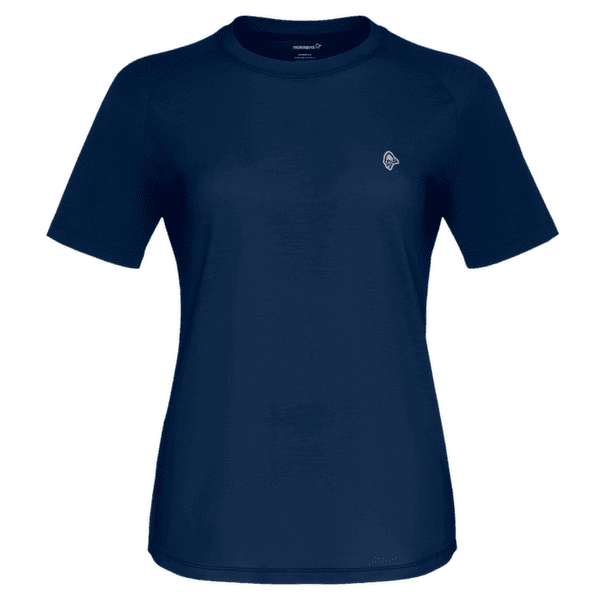 Tričko krátky rukáv Norrona femund pureUll T-Shirt Women Indigo Night