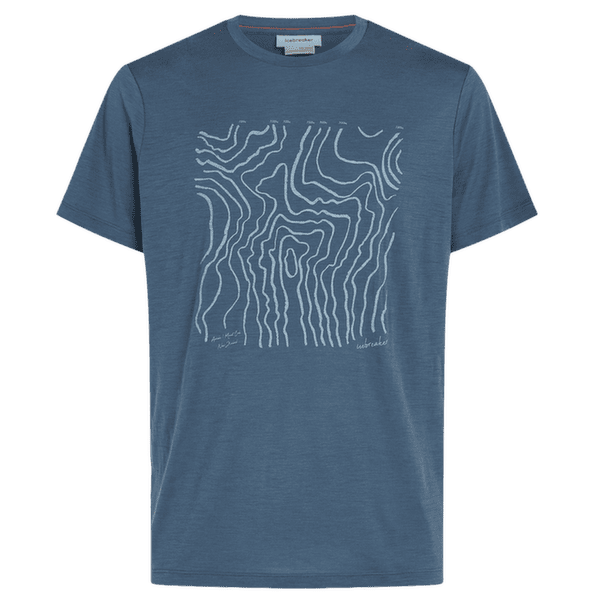 Tričko krátky rukáv Icebreaker Merino 150 Tech Lite SS Tee Great Heights Men DAWN