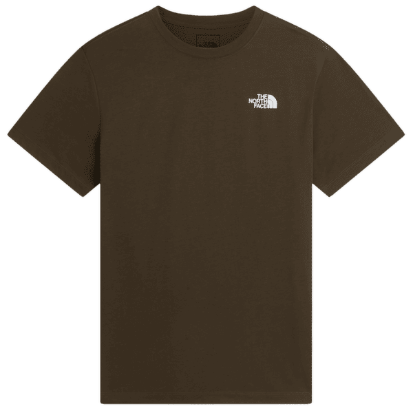 Tričko krátky rukáv The North Face BOX NSE CELEBRATION REGULAR SHORT SLEEVE MEN NEW TAUPE GREEN