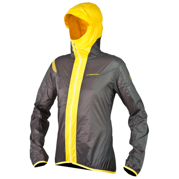 Bunda La Sportiva Oxygen Evo Windbreaker Jacket Men GREY/YELLOW