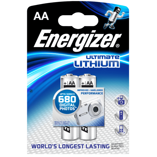 Batérie Energizer Lithium AA/2