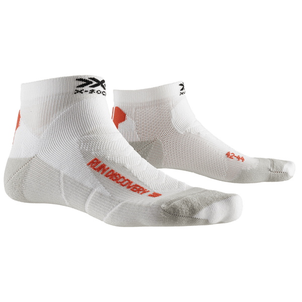 Ponožky X-Bionic Run Discovery Socks Arctic White/Dolomite Grey