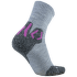 Ponožky UYN Trekking Approach Merino Mid Socks Women Light Grey/Pink