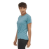 Tričko krátky rukáv Patagonia Cap Cool Daily Shirt Women Iggy Blue