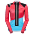 Bunda La Sportiva STRATOS VI Racing Jacket Women Hibiscus/Malibu Blue
