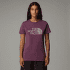 Tričko krátky rukáv The North Face EASY TEE S/S Women YYN VISTULA BLUE/TNF WHITE