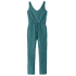 Nohavice Patagonia Fleetwith Jumpsuit Women Wetland Blue