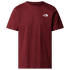 Tričko krátky rukáv The North Face S/S REDBOX TEE Men DO3 SUMAC/ASPHALT GREY