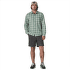 Košeľa dlhý rukáv Patagonia Long-Sleeved Cotton in Conversion Lightweight Men Marine Layer: Blue Sage