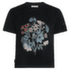 Tričko krátky rukáv Icebreaker Merino 150 Tech Lite SS Crop Tee NZ Flora Women BLACK