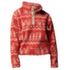 Helvetia™ II Printed Cropped Half Snap Women Poppy Red, Retrotree 610