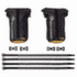 Vak Sea to Summit Evac Bikepack Dry Bag Set 2 Piece 3.7L Black-Black