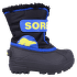 Topánky Sorel Childrens Snow Commander Black, Super Blue 11