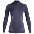 Tričko dlhý rukáv UYN Evolutyon UW Shirt LS Turtle Neck Lady Charcoal/Anthracite/Aqua