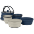 Hrniec Sea to Summit X-Set 12: X-Kettle 2.2, 2 X-Bowls, 2 X-Mugs Navy/Sand