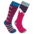 Podkolienky Lorpen Merino Kids Ski 2 Pack - S2KNN PINK/BLUE