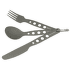 Príbor Sea to Summit Alpha set (Knife, Fork, Spoon) Grey Anodised