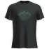 Tričko krátky rukáv Icebreaker Merino 125 Cool-Lite Sphere III SS Tee Vision Grid Black