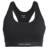 Podprsenka Icebreaker Merino 125 ZoneKnit™ Racerback Bra Women Black