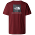 Tričko krátky rukáv The North Face S/S REDBOX TEE Men DO3 SUMAC/ASPHALT GREY
