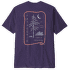 Tričko krátky rukáv Patagonia Clean Climb Roots Responsibili-Tee Men Plummet Purple