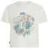 Tričko krátky rukáv Icebreaker Merino 150 Tech Lite SS Crop Tee NZ Flora Women ECRU HTHR