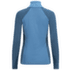 Tričko dlhý rukáv Aclima WarmWool Polo Women Blue Fusion/Midnight Navy