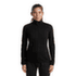 Mikina Icebreaker Merino 400 Realfleece™ Descender LS Zip Women BLACK