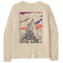 Tričko dlhý rukáv Patagonia LONG-SLEEVED CLOUD CRAG T-SHIRT Men Undyed Natural