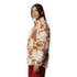 Bunda Columbia West Bend Print Full Zip II Women Teak Brown, Cozy Quilt 235