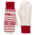 Selma Knit Mittens HOLLY/SALSA
