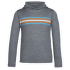 Tričko dlhý rukáv Icebreaker Sphere LS Hood Coronet Stripe Boy Gritstone HTHR IBANS_00894