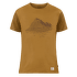 Tričko krátky rukáv Fjällräven Keb Wool T-shirt Print Men Acorn-Chestnut