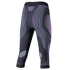 Legíny 3/4 UYN Evolutyon UW Pants Medium Melange Women Anthracite Melange/Raspberry/Purple