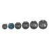 Taška The North Face Base Camp Duffel - S (52ST) N2W OPAL FROST TNF POSTCARDS PRINT/OPAL FROST/PEARL STONE