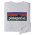 Long-Sleeved P-6 Logo Responsibili-Tee Men White