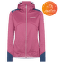 Mikina La Sportiva AEQUILIBRIUM THERMAL HOODY Women Red Plum/Opal