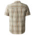 Košeľa krátky rukáv The North Face S/S Pine Knot Shirt Men Khaki Stone Plaid