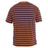 Tričko krátky rukáv Icebreaker Drayden SS Tee Stripe Men NIGHTSHADE/EARTH/S