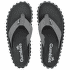 Žabky Gumbies Gumbies Duckbill - Black and Grey Black / Grey