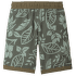 Kraťasy Columbia Sandy Shores Boardshort Boys Stone Green Pasteled Tonal 397