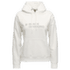 Mini Stacked Pullover Hoody Women Off White